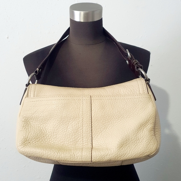 Coach Leather Flap Shoulder Bag - Picture 2 of 12